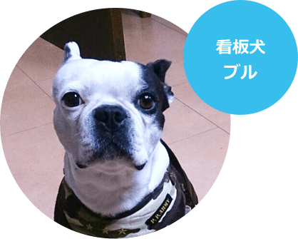 看板犬ブル