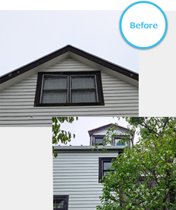 窓入替交換工事 Before